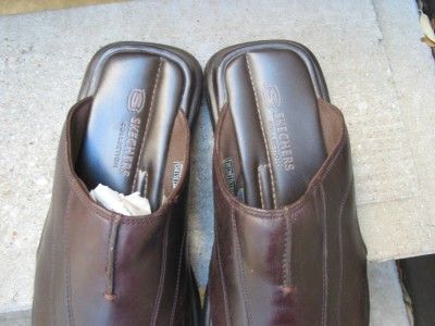 Skechers Brown Used Mules Clogs 12  