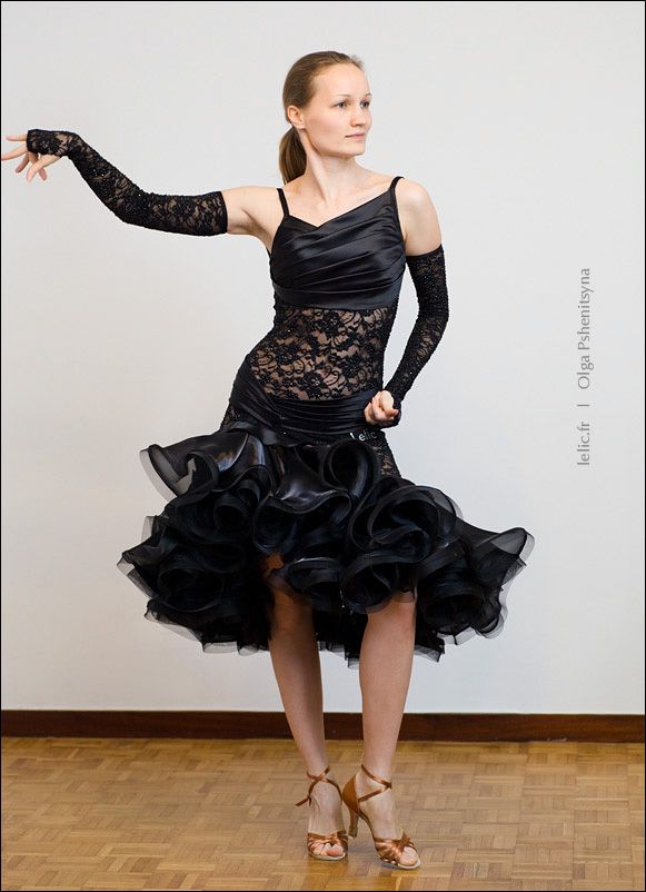 Latin ballroom competition dance dress, Fatal beauty, VIDEO  