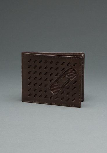 OAKLEY ACCESORIES WALLETS EARTH BROWN SQUARE O PERF  