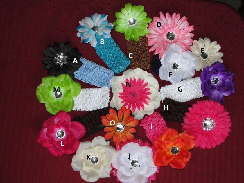 Flower headbands  