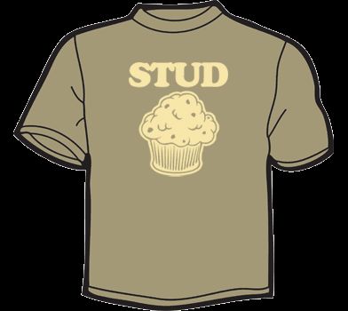 STUD MUFFIN T Shirt MENS S M L XL 2XL 3XL funny vintage  