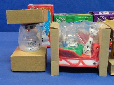 Set of 4 McDonalds 101 Dalmatian Snow Globes X66  