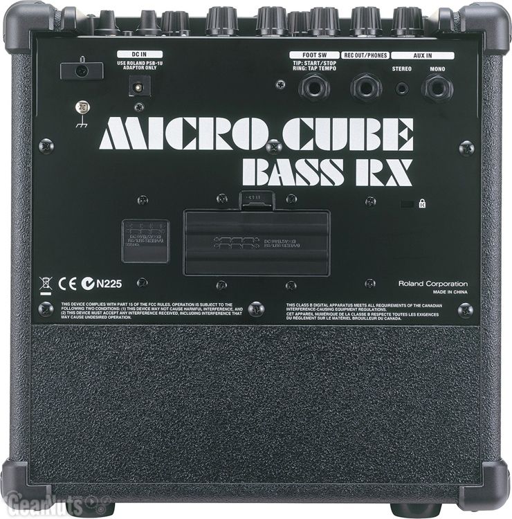 Roland Micro Cube Bass RX (4x4 Portable Bass Amp)  