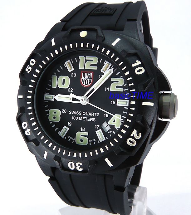 LUMINOX MEN SWISS MADE 100M POLYCARBONATE POLY U STRAP 0201  