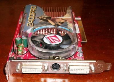 Visiontek ATI RADEON 2400Pro Dual DVI Video Card 2400P256AGP 256MB AGP 