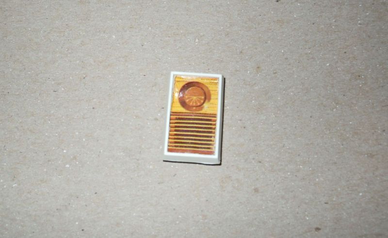 Vintage Barbie 1960s Transistor Radio RARE HTF white  