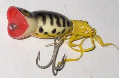 ARBOGAST FLY ROD HULA POPPER LURE VINTAGE  