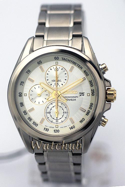 LATEST 2012 SEIKO MENS 100% SURGICAL TITANIUM 330FT Super SPEEDCHRONO 