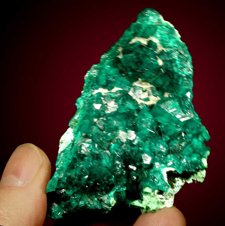 BlueGreen DIOPTASE SharpGem Crystals Kipese Congo  