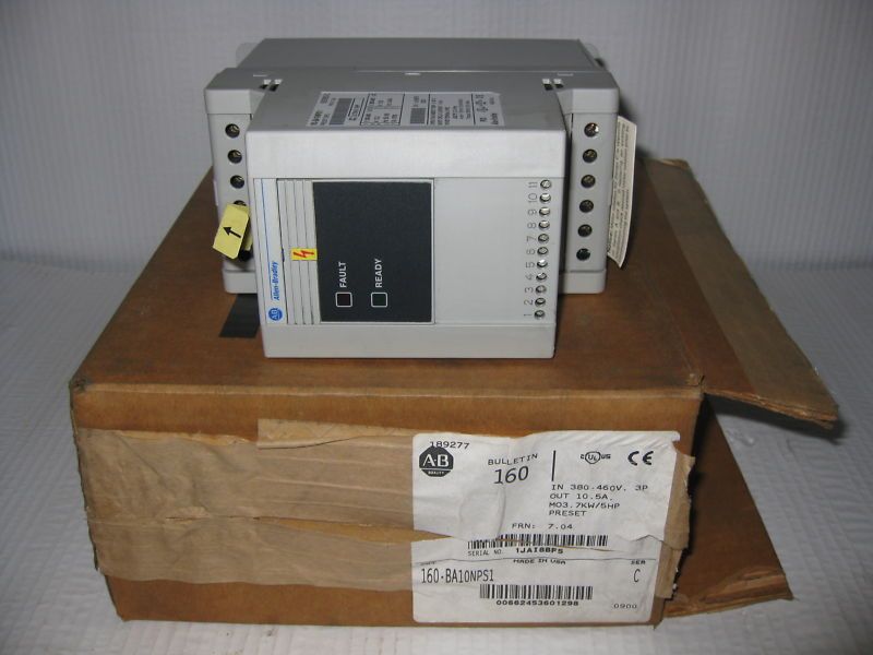 Allen Bradley AB 160 BA10NPS1 5HP AC Drive 5 HP NEW  