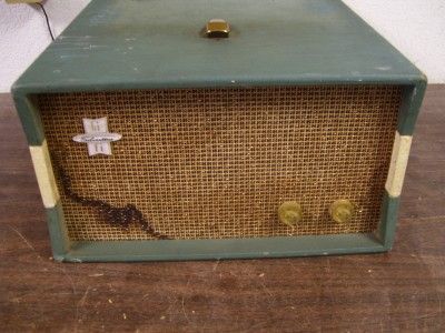 Vintage Silvertone Model 7244 Turntable 1950s  