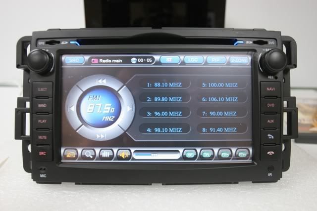 08 10 SATURN VUE BLUETOOTH GPS DVD NAVIGATION RADIO  