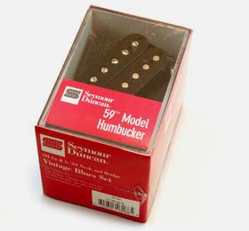 SEYMOUR DUNCAN VINTAGE BLUES 59 HUMBUCKER SET BLACK  