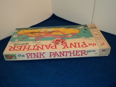 Vintage 1969 The Pink Panther Game by Milton Bradley  