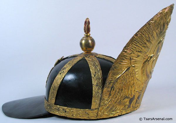 1760 RUSSIAN IMPERIAL CZAR ARMY CATHERINE II HELMET HAT  