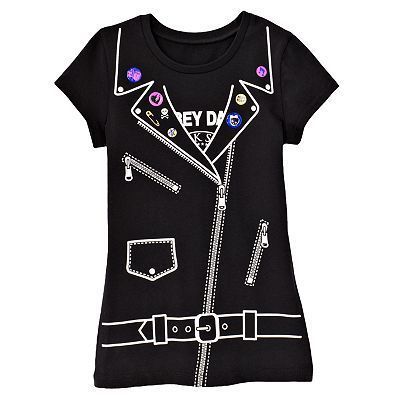 Abbey Dawn Rocker Jacket Tee NWT  