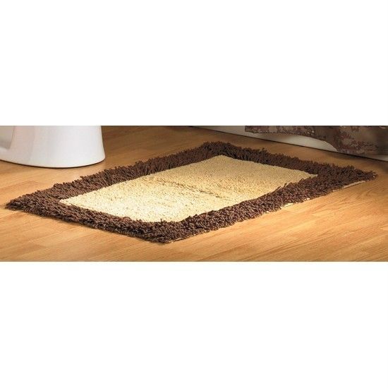 Deer Ridge Cabin Lodge Brown Bath Rug FREE SHIP  