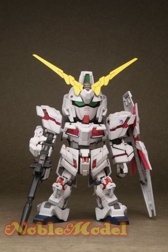   Bandai SD BB 梵天模匠 HOBBY RX 0 Unicorn Gundam Model Kit  