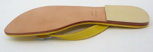 119 MYSTIQUE Yellow Womens Shoes Sandals Thong 8  