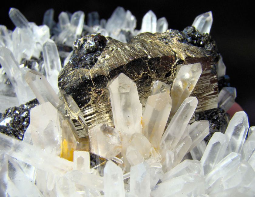 Aesthetic Combo   PYRITE, QUARTZ, SPHALERITE Madan  