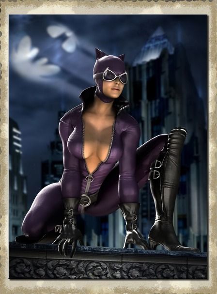 T936 Game Mortal Kombat vs DC Universe Girl Cat POSTER  