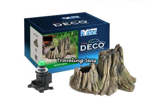 Hydor Deco Green Stump Ario Fish Tank Aerator Large  