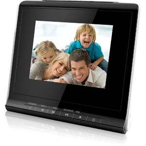 Coby Dp356 Digital Frame Photo Viewer, Audio Player   3.5 Active 
