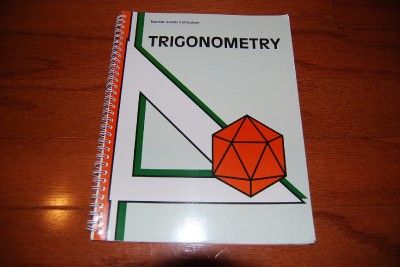 Abeka 12th Grade Trigonometry with Tables 6 Book Lot  