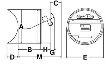 Field Controls 4 Draft Regulator for Oil or Coal 4 RC  