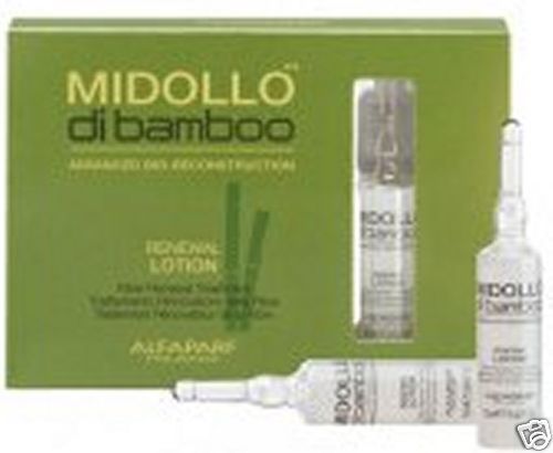 ALFAPARF MIDOLLO DI BAMBOO RENEWAL LOTION 12 VIAL WHITE  