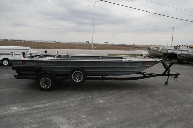   2069MV 20 Wide Jon River Fishing Aluminum Boat All Weld  