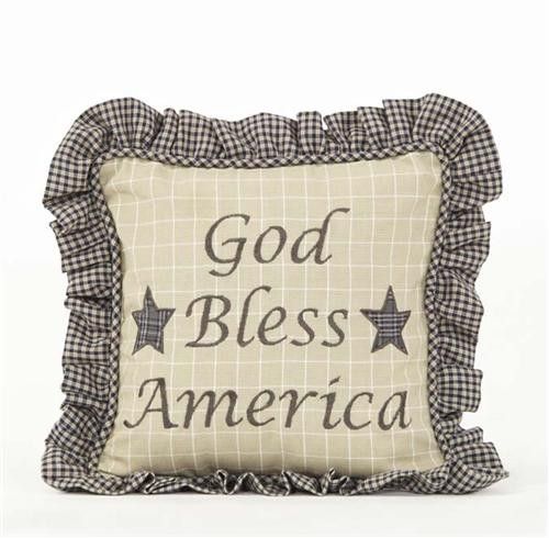 AMERICA STARS AMERICANA PRIMITIVE 7PC QUILT BEDDING SET  