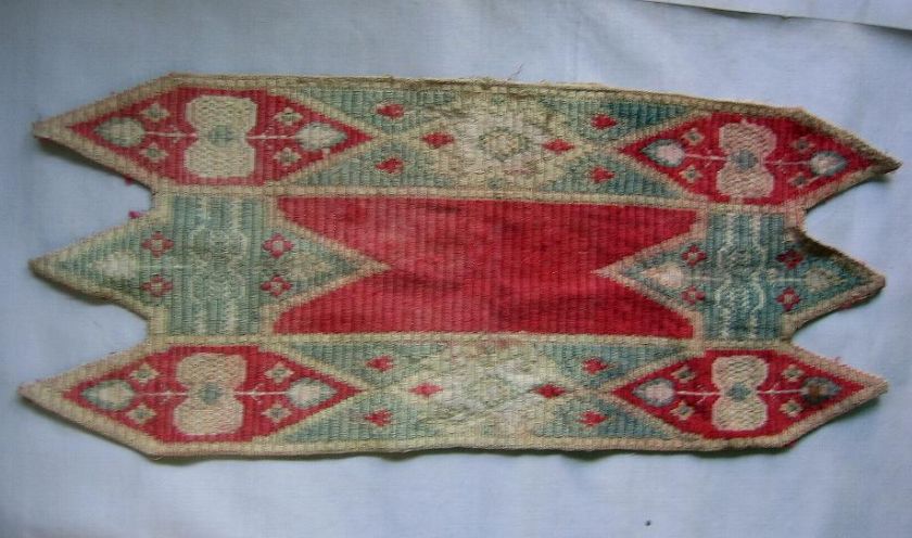 19C. ANTIQUE MUSLIM ISLAMIC OTTOMAN PRAYER RUG MAT  