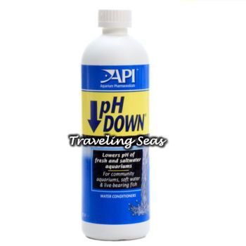 API Aquarium Pharmaceuticals pH Down Liquid Aquarium Fish Buffer 4oz 