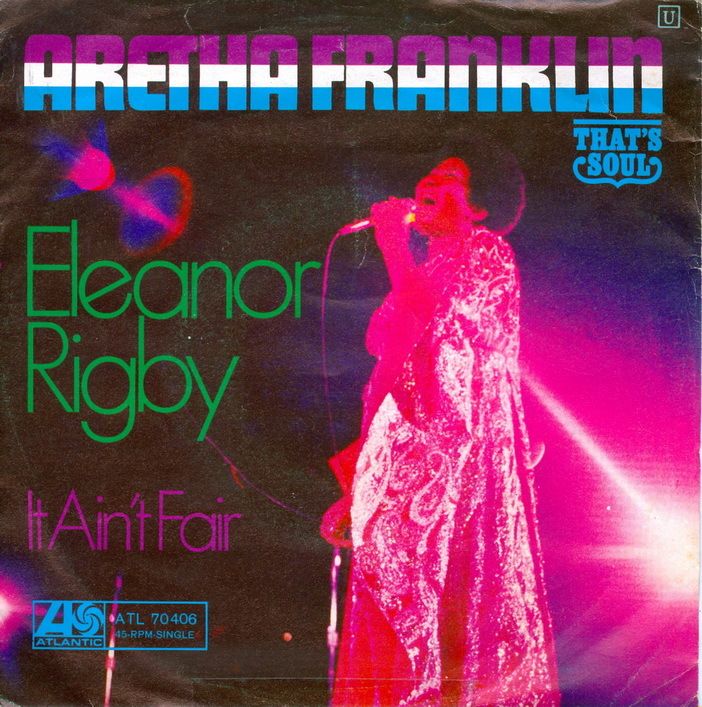 Single ARETHA FRANKLIN Eleanor Rigby (1969) BEATLES  