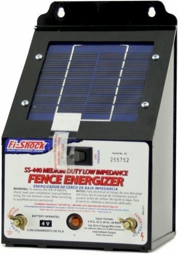   Low Impedance Medium Duty Electric Fence Energizer 5 Mile Range