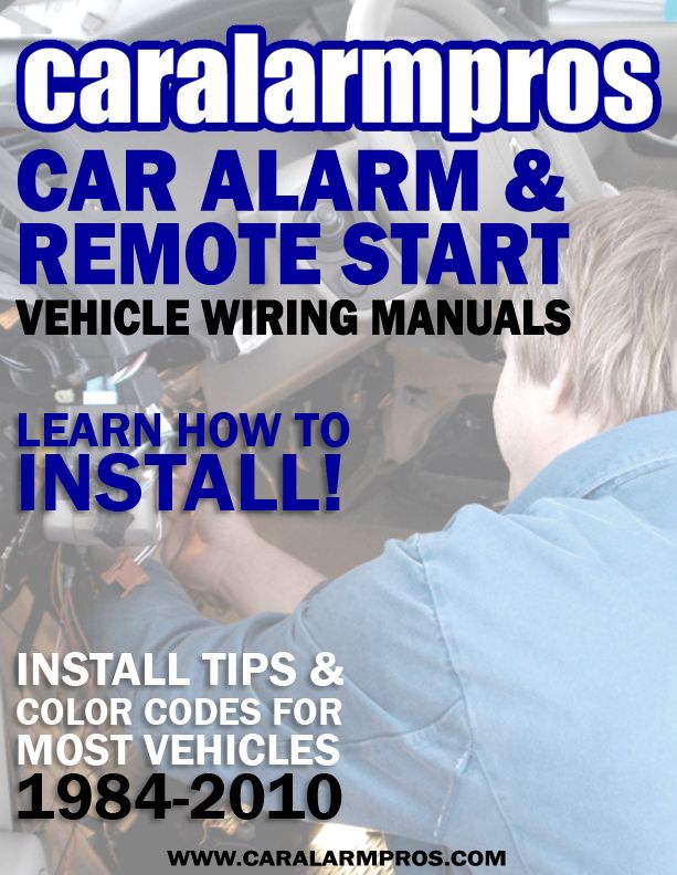 Car Alarm & Remote Starter Installation Instructions  