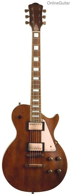 AXL AL 820 ANTIQUE BROWN BADWATER 1216 ELECTRIC GUITAR  