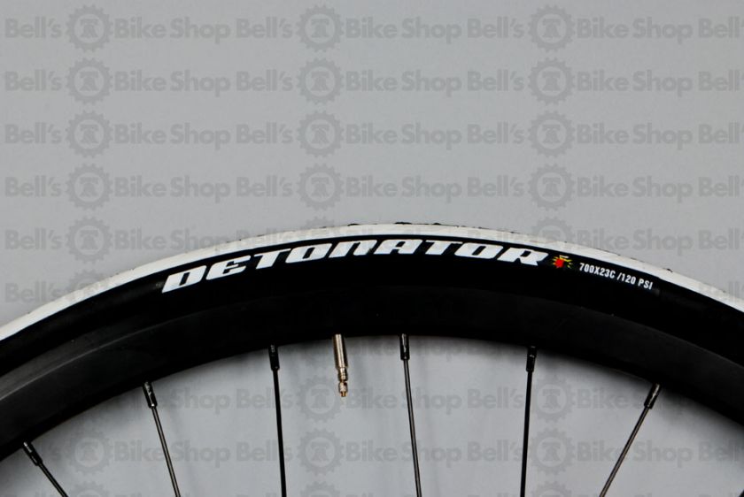 Maxxis Detonator WHITE Road Race Training Tire 700x23 0652710551565 