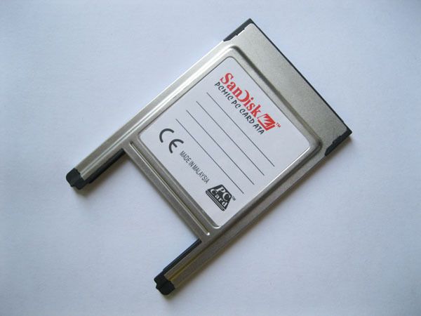 10 pcs Sandisk Compact Flash CF card to PCMCIA PC card adapter  