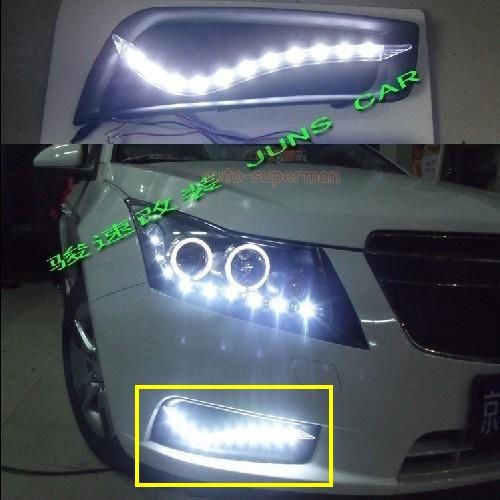 LED Fog Lamp Day Light For chevy CRUZE 2009 2010 2011  