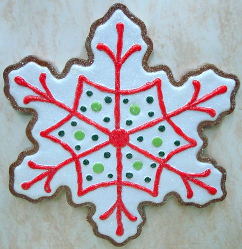 CHRISTMAS Gingerbread Garland Iced Cookies 1725740  