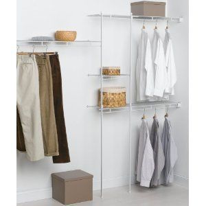 ClosetMaid 5 to 8 Foot Closet Organizer, White New  