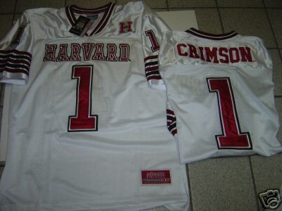 MENS HARVARD CRIMSON COLOSSEUM #1 FOOTBALL JERSEY XL  