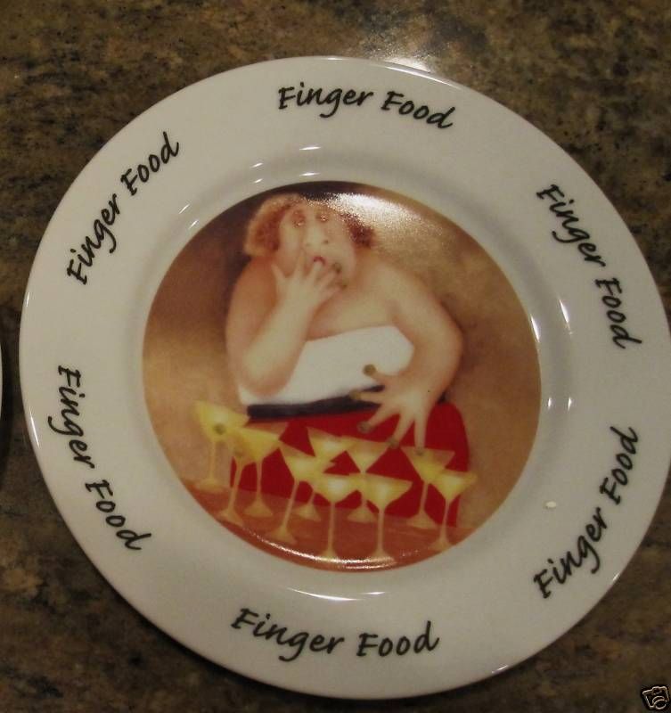 Finger Food Dessert Plate by Erika Oller House of Prill  