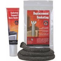 Wood Corn Pellet Gas Stove Door Gasket Kit with Cement Meeco 