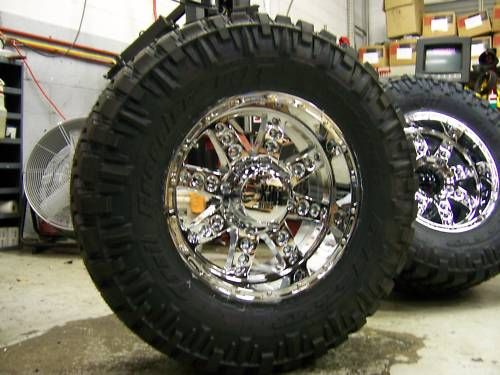 XD Diesel Chrome 18 Nitto Trail Grappler M/T 295/70 18  