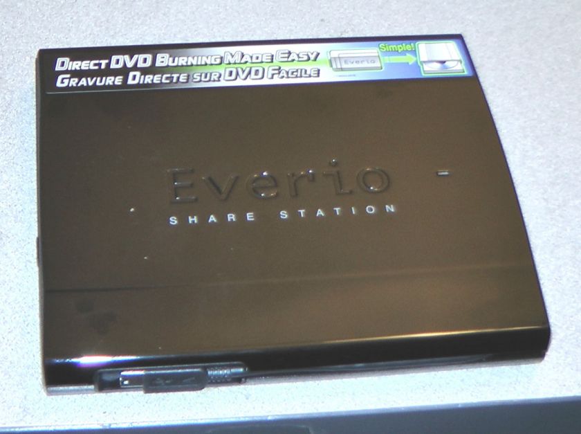 JVC EVERIO CU VD3U DIRECT DVD EXTERNAL VIDEO BURNER, USB  