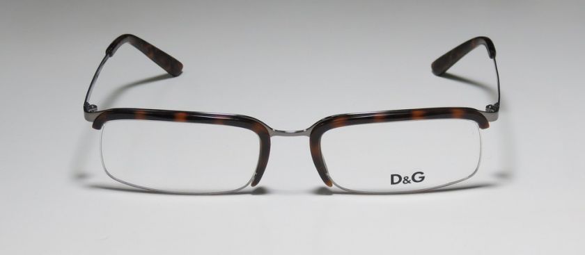 NEW DOLCE & GABBANA 5016 52 18 130 HAVANA/GUNMETAL EYEGLASSES 