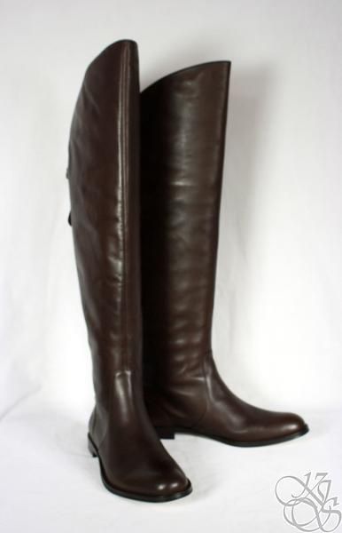   Cheyenne Soft Calf Chestnut Womens Equestrian Riding Boots New A7104